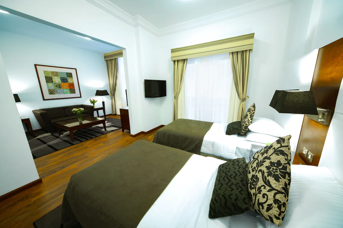 اتاق هتل گلدن سندز شارجه